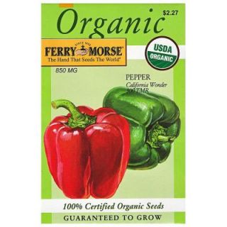 Ferry Morse 850 mg Pepper California Wonder 300 TMR Seed 3094