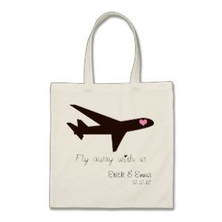 Fly Away with us Canvas Bags