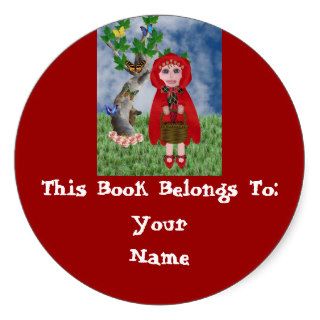 Little Red, Book Plate Stickers