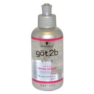 Got2b Glossy Shine Anti frizz Serum, 4.2 Ounce (Pack of 2)  Hair Styling Serums  Beauty