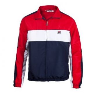 Fila Men's Colorblocked Durable Polyester Wind Jacket Clothing