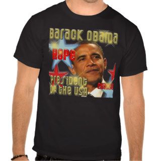 Barack Star, Pro Obama Bling T shirts