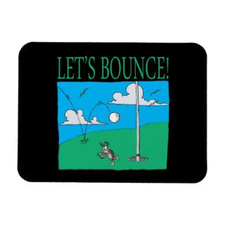 Lets Bounce Rectangle Magnets
