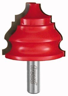 Freud 99 478 Chair Rail Router Bit Lower Profile 1/2 inch Shank Matches Industry Standard Profile #300   Straight Router Bits  