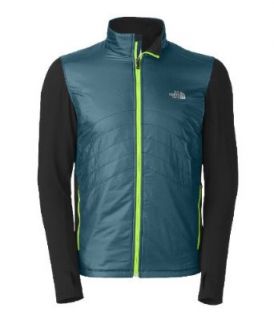 The North Face Animagi Running Jacket   Men's Size L Color PrussianBlue/TNFBlack Athletic Sweatshirts Clothing