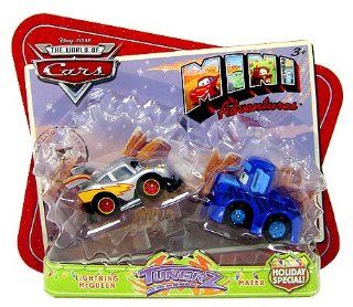 Disney Cars Mini Adventures  Lightning McQueen and Mater   Holiday Special  Tuner Z Toys & Games