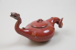 Home Dcor Dragon Pottery Tea Pot by Ojai artist Richard Flores Kitchen & Dining