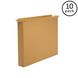 Plain Brown Box 36 in. x 6 in. x 42 in. Moving Box (10 Pack) PRA0148B