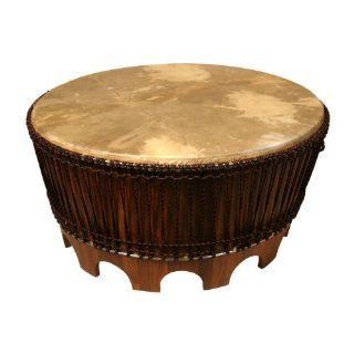Drum Coffee Table, 38" with Beaters Musical Instruments