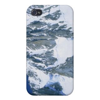 Montblanc, glacier ed with snow, France, Cham iPhone 4 Case