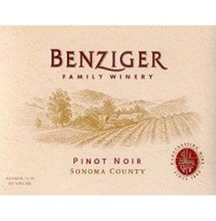 Benziger Family Winery Pinot Noir Russian River Valley 2009 750ML Wine