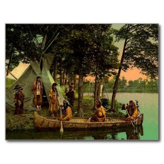 Iroquois hunters Post Cards