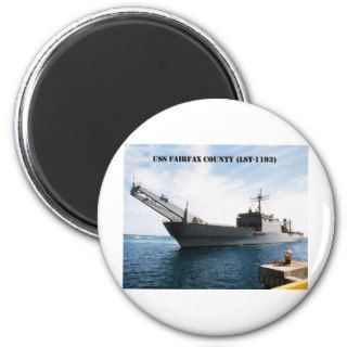 USS FAIRFAX COUNTY (LST 1193) MAGNETS