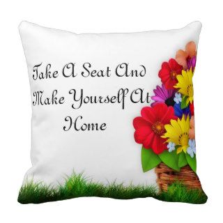 Throw Pillow for Couch, Chair, Bed or Anywhere
