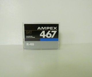 AMPEX 467 R 46 Professional Mastering DAT Tape in a 4 Lot (4 Tapes) Electronics