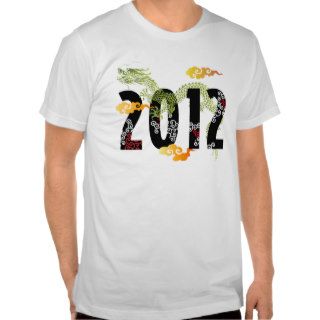 2012 Year of Dragon Men's T Shirts