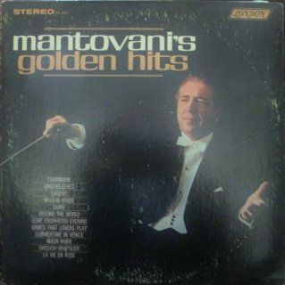 Mantovani & his Orchestra Strauss Golden Hits London Records FFRR Stereo release PS 483 (1967) Music