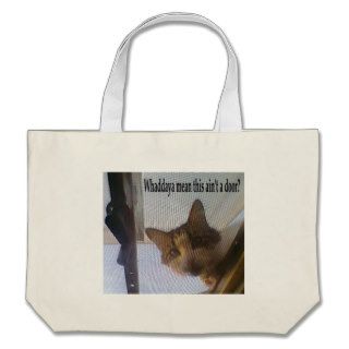 Camper Cat Canvas Bag