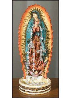 Our Lady of Guadalupe Rosary Holder, Resin, 8 Inches  Imported  Other Products  