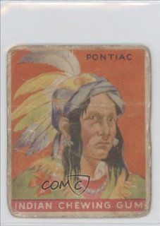 Pontiac (96) COMC REVIEWED Poor (Trading Card) 1933 Indian Gum #28C Entertainment Collectibles