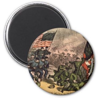 The Second Battle of Bull Run American Civil War Fridge Magnets