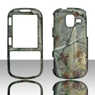 2D Camo Real Tree Samsung Intensity III , 3 U485 Verizon Case Cover Hard Phone Case Snap on Cover Rubberized Touch Faceplates Cell Phones & Accessories