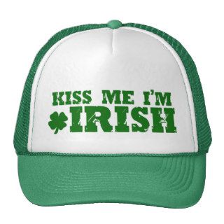 Kiss Me Im Irish Mesh Hats