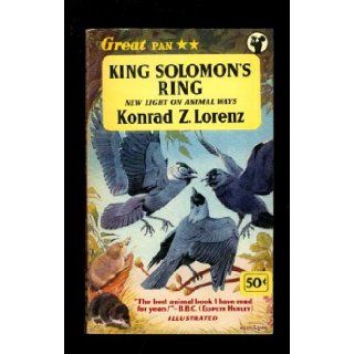KING SOLOMON'S RING Konrad Lorenz Books