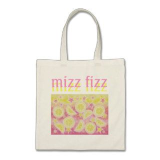 Pink Lemonade 'mizz fizz' tote bag
