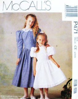 McCall's Sewing Pattern P471 ~ Children's / Girls' Dress (size 3,4,5) 