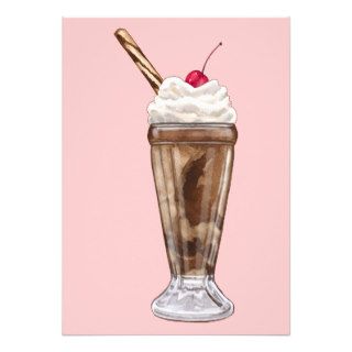 Chocolate Ice Cream Milkshake Announcement