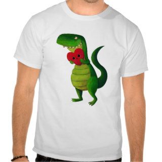 RAWR Dinosaur Love Tee Shirts