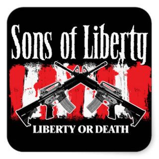 Sons of Liberty LIBERTY OR DEATH stickers