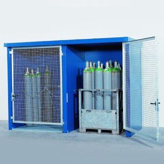 Gas Cylinder Storage Cabinet   2 hr Fire Rated, 24 Cylinders Science Lab Safety Storage Cabinets
