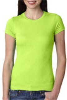 Next Level The Perfect Tee Neon Heather Green S 
