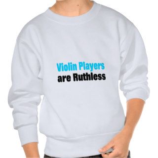 Violin Pull Over Sweatshirt