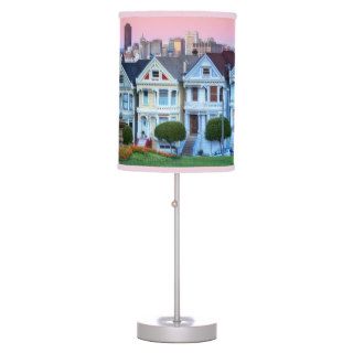 Famous row of houses known as 'Painted Ladies' Desk Lamp