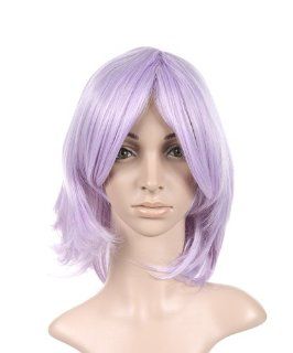 Lavender Styled Short Length Cosplay Costume Wig Toys & Games