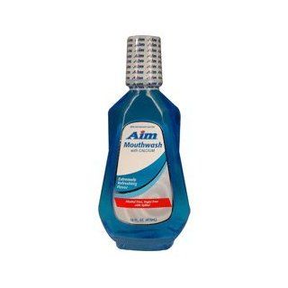 Aim Mouthwash, with Calcium 16 fl oz (473 ml) Health & Personal Care