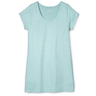 Mossimo Supply Co. Juniors Plus Size Tee Shirt Dress   Aqua 4X