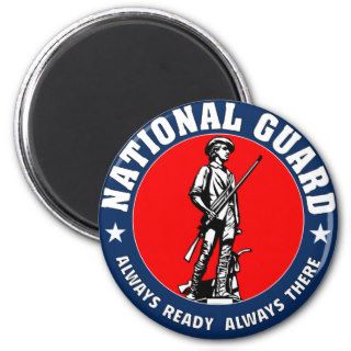 Army National Guard Logo Refrigerator Magnets