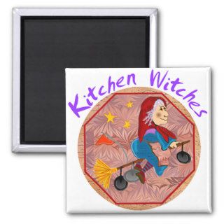 Kitchen Witch Magnets