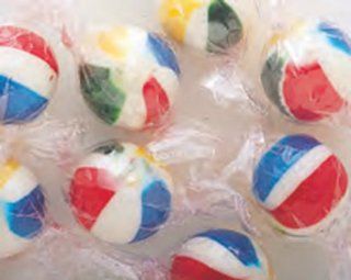 Jumbo Cherry Hard Candy Beach Balls 3LB Bag  Grocery & Gourmet Food