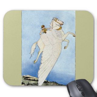 Bellerophon and Pegasus Mouse Pad