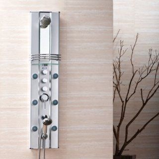 Aluminum Thermostatic Shower Panel   Bathtub And Showerhead Faucet Systems  