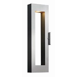 Hinkley Lighting 1644TT LED Two Light 24" Tall LED Dark Sky Outdoor Wall Sconce from the Atlantis Collection, Titanium   Wall Porch Lights  