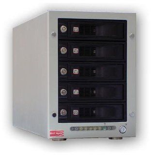 eSATA/1394a/b/USB3/USB2 five SATA tray less JBOD/RAID enclosure Computers & Accessories