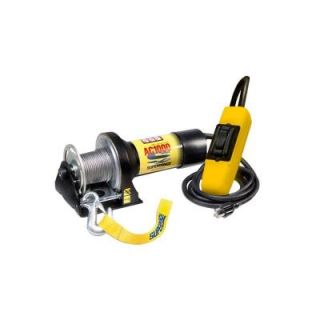 Superwinch AC1000 115 Volt AC Industrial Winch with Handheld Pendant Remote 1401