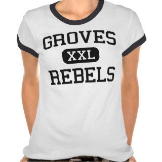 Groves   Rebels   High School   Savannah Georgia T shirts