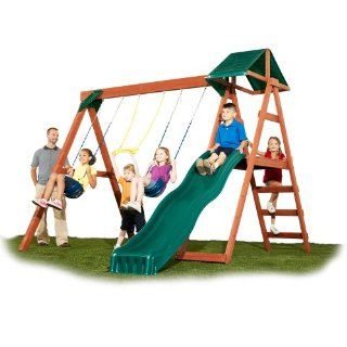 Swing N Slide McKinley Wood Complete Play Set Toys & Games